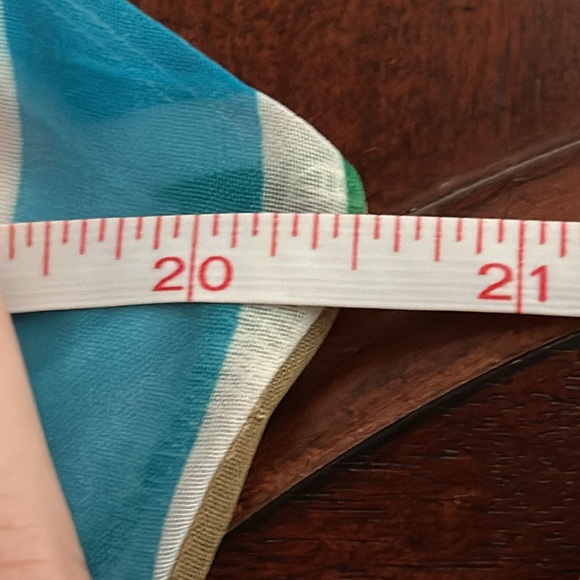 Amanda Lane Accordion Pleated Rainbow Maxi Dress - Picture 11 of 12